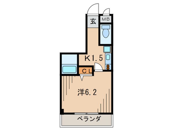 ハッピ－伊丹の物件間取画像